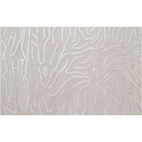 Kenya 108 X 72 inch Beige Indoor Hand-Tufted Rug, Hand-Tufted